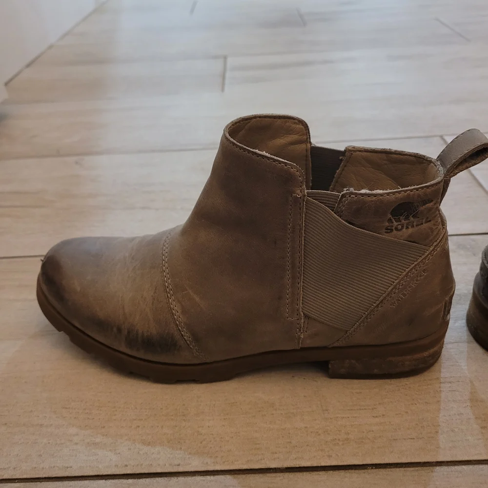 Sorel Brown Ankle Boots - Picture 1 of 12